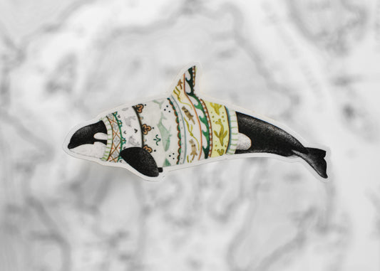 Matriarch Bigg's Orca Sticker