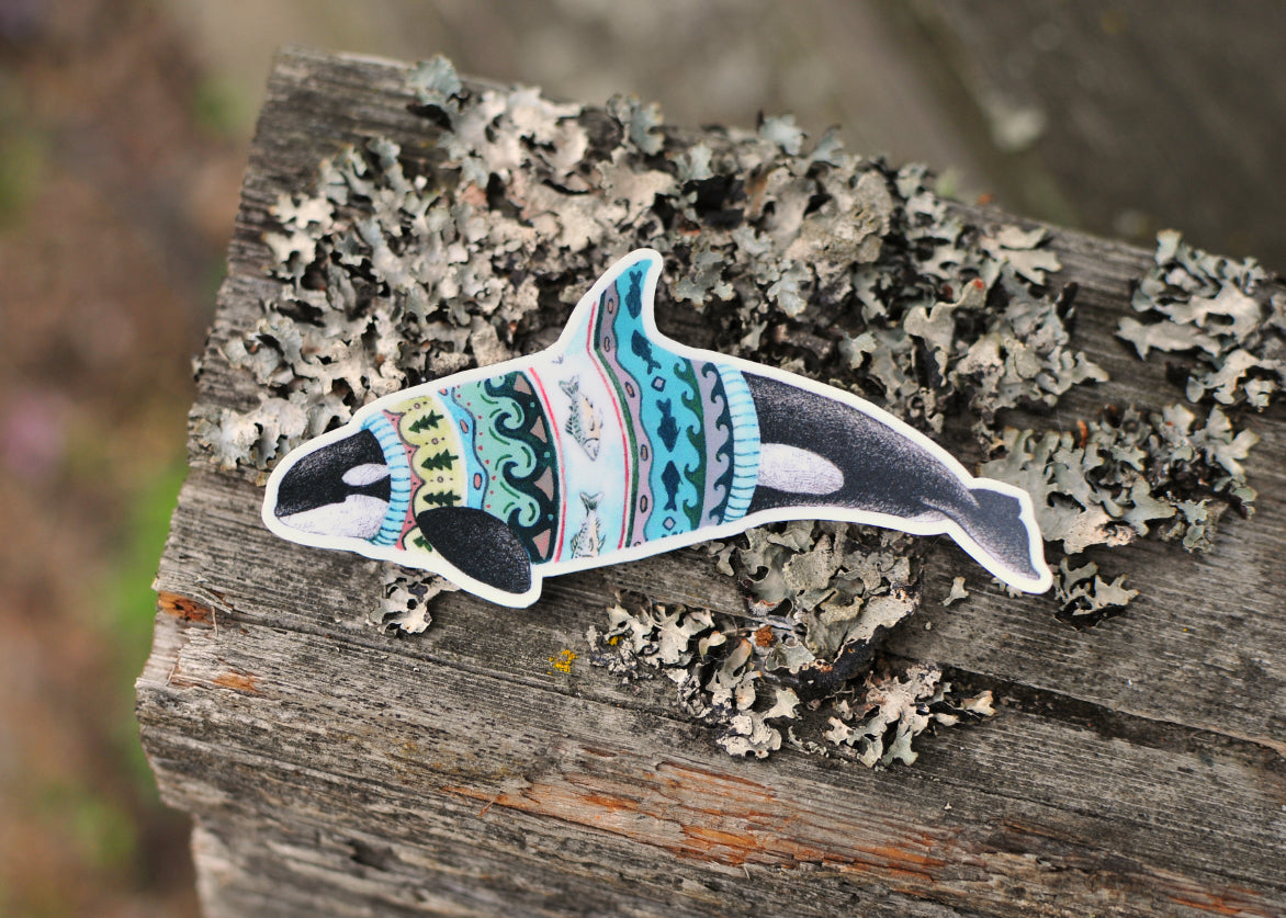 Matriarch Resident Orca Sticker