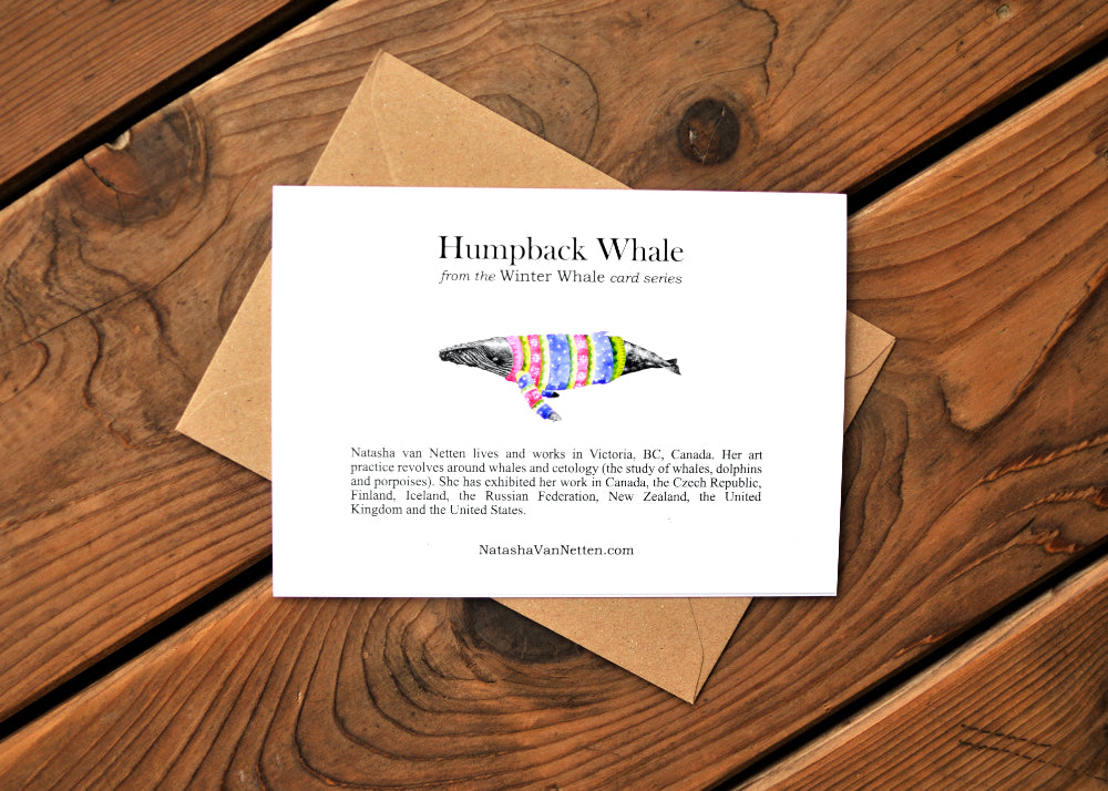 Photo of the back of the card.