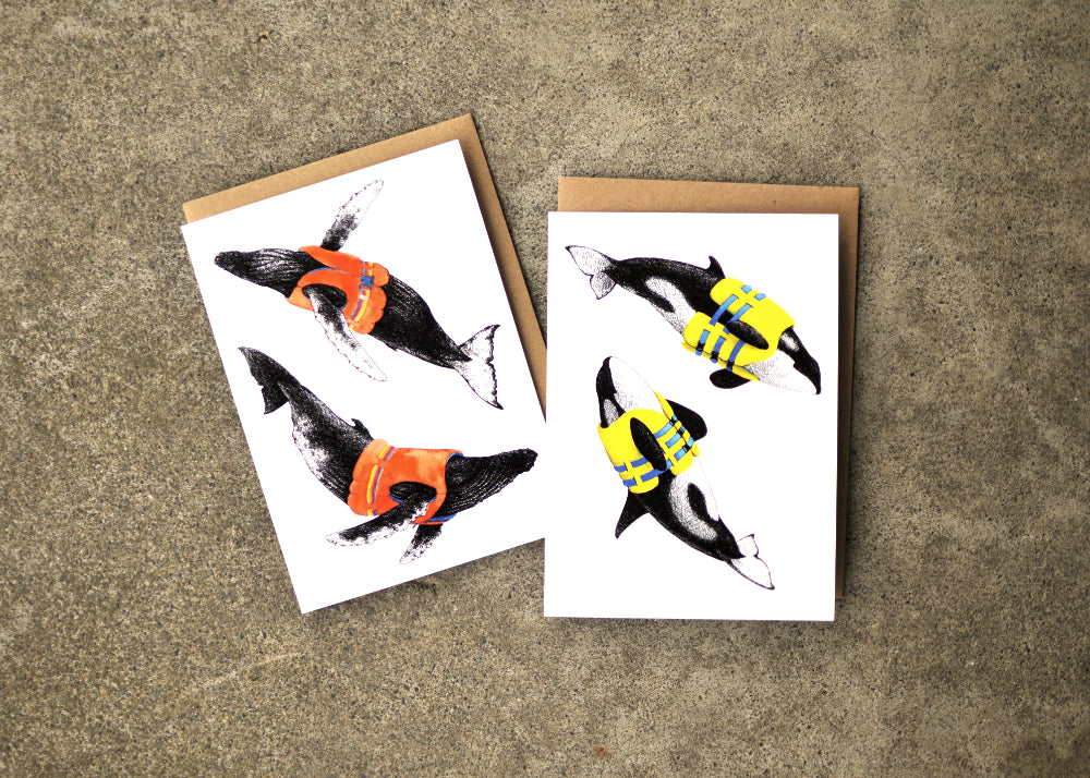Life Preserver Greeting Card Set