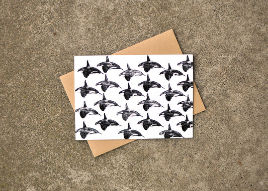 Southern Resident Killer Whale Greeting Card