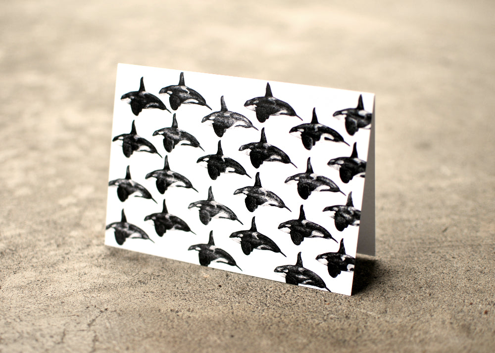 Southern Resident Killer Whale Greeting Card