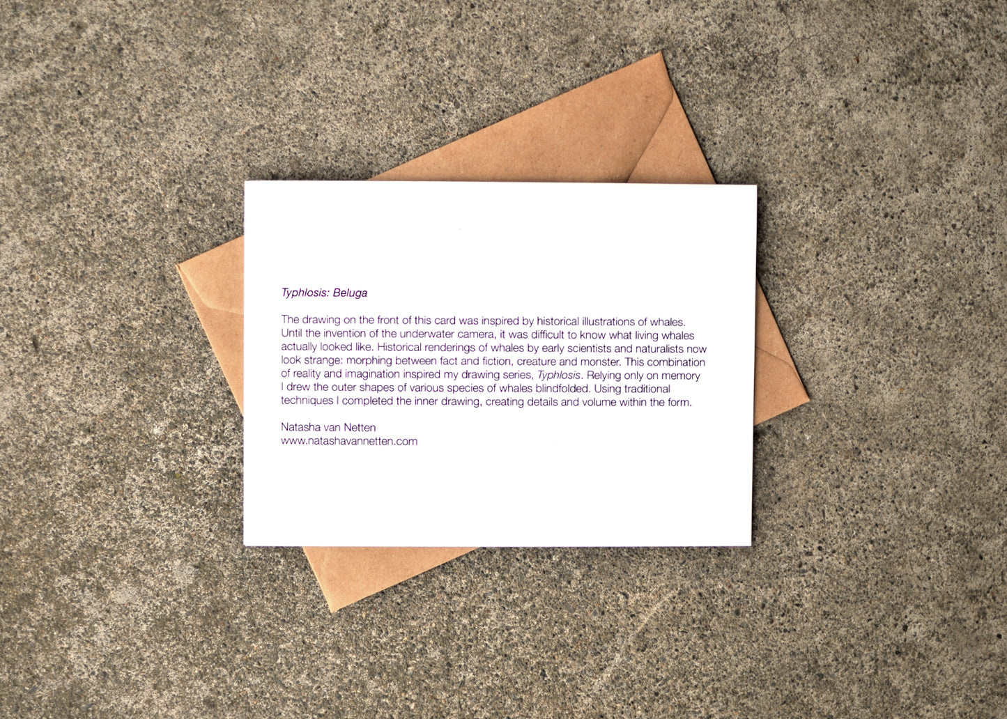 Typhlosis Beluga Greeting Card