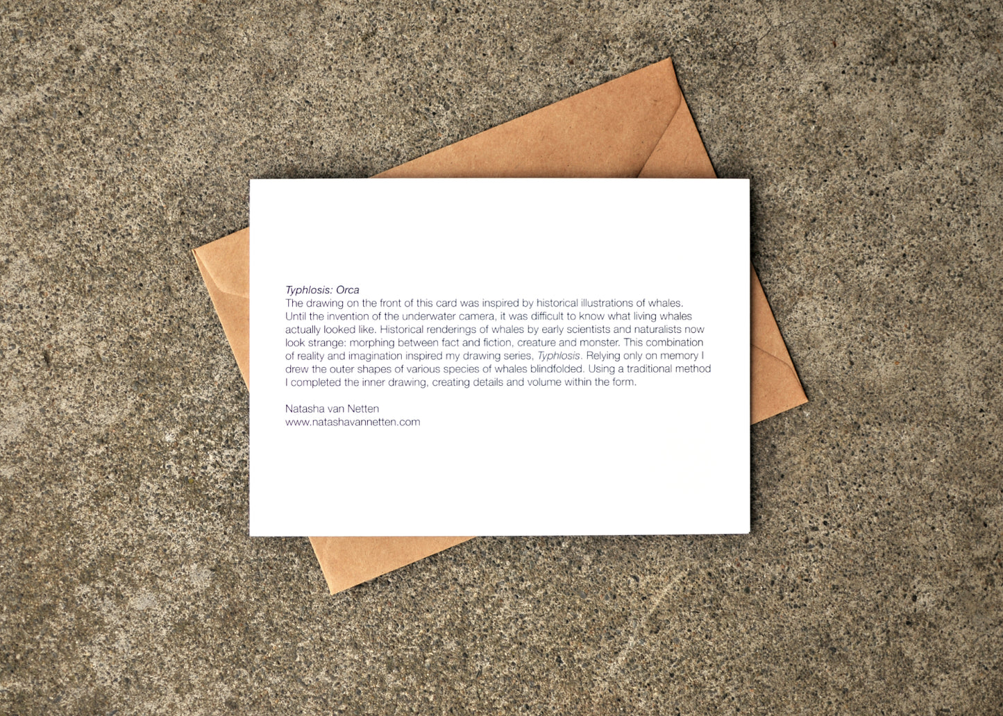 Typhlosis Orca Greeting Card