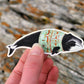 Sweater Weather Bowhead Whale sticker