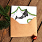 Decorator Orca Greeting Card