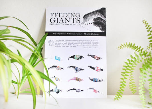 Feeding Giants Postcard Calendar *Limited Stock*