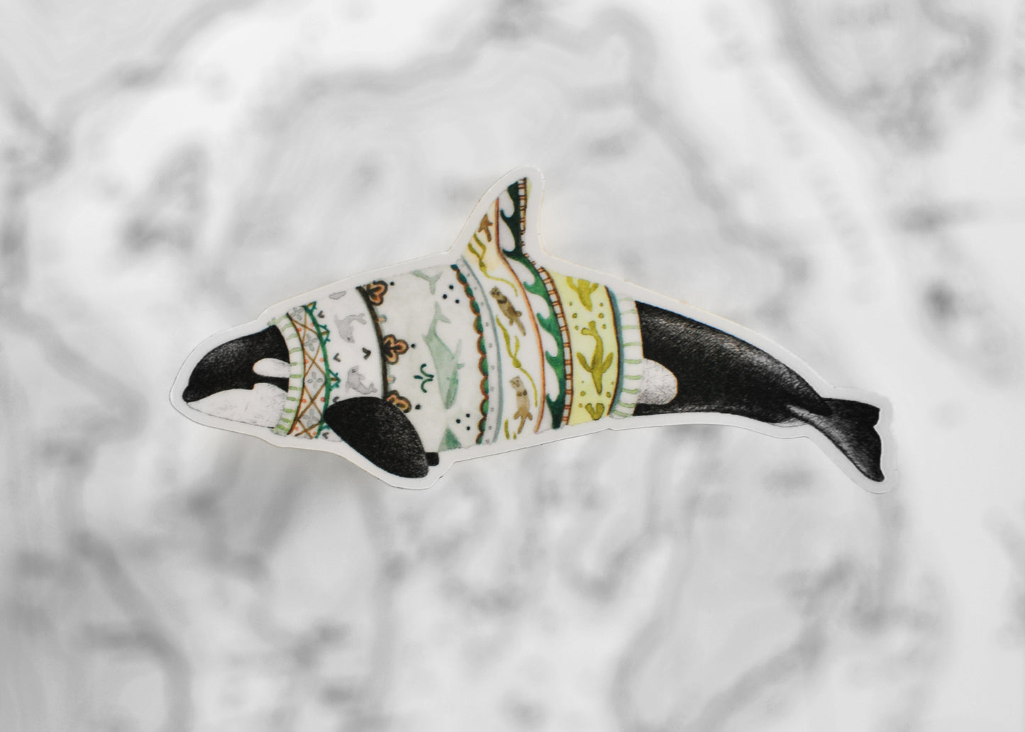 Matriarch Bigg's Orca Sticker