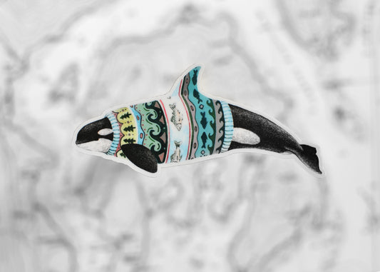 Matriarch Resident Orca Sticker