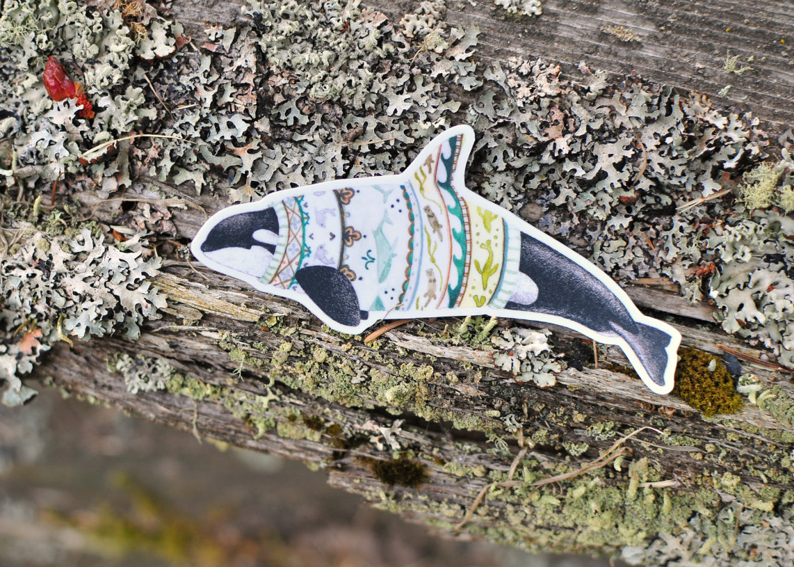 Matriarch Bigg's Orca Sticker