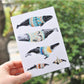 Mountain Whales Sweater Weather Greeting Card NEW!