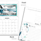 Whale Mail Postcard Calendar 2027