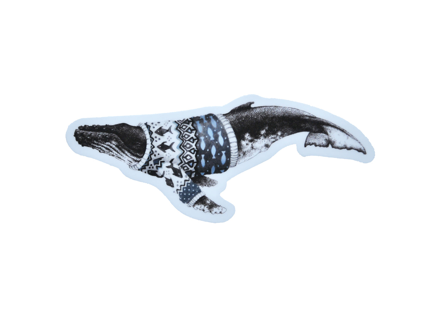 Sweater Weather Humpback Sticker