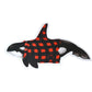 Wet Coast Plaid Orca Sticker