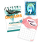 Whale Dreams Postcard Calendar 2026