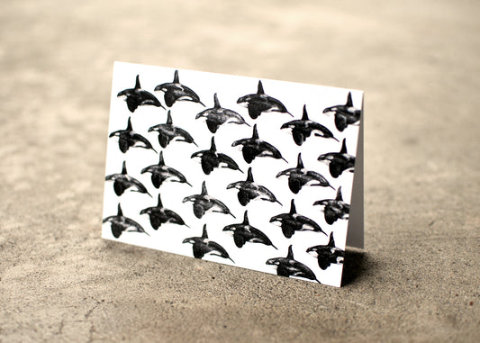 Southern Resident Killer Whale Greeting Card